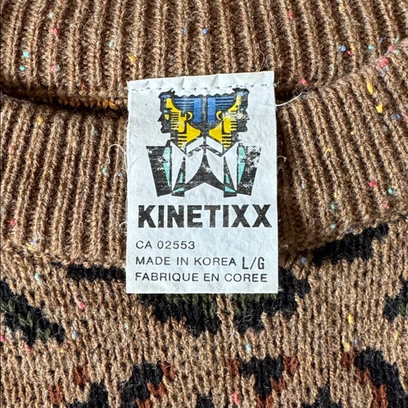 Vintage Kinetixx Acrylic Wool Blend Sweater - Picture 8 of 9